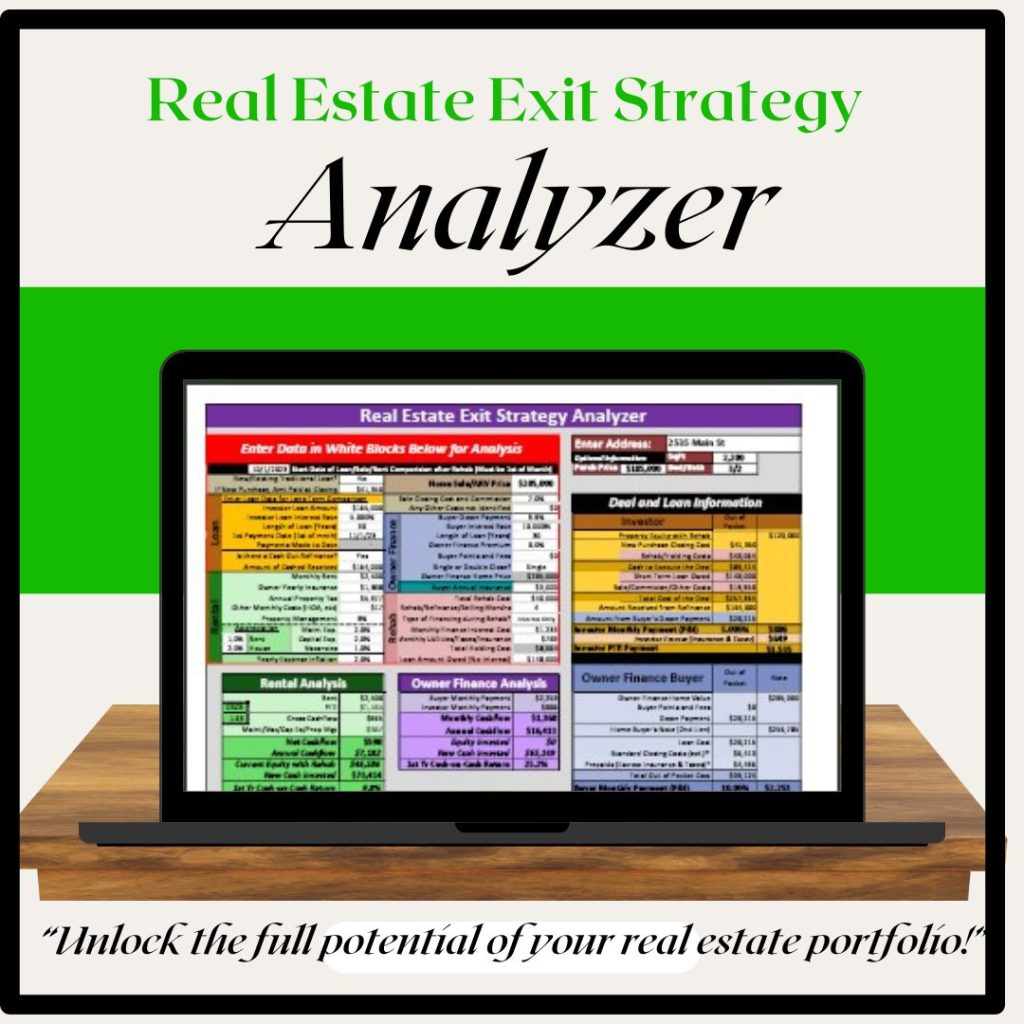 Real Estate Exit Strategy Analyzer Dallas REIG
