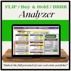 FLIP / Buy & Hold / BRRR Analyzer