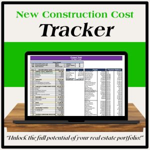New Construction Estimator and Cost Tracker